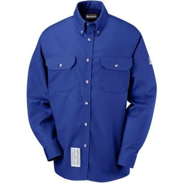EXCEL FR¬Æ ComforTouch¬Æ FR Dress Uniform Shirt SLU2, Royal Blue, Size L Long, Vf Imagewear, Mfr#: SLU2RBLNL